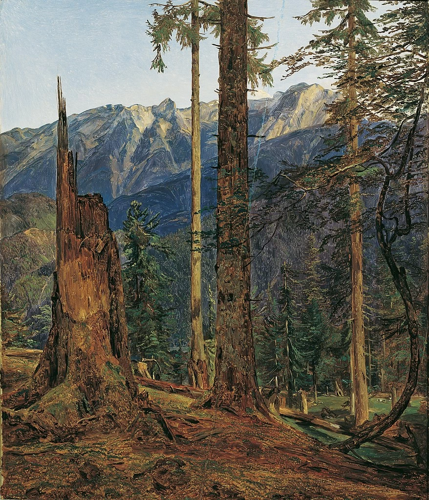 L'Höllengebirge vicino a Ischl - Österreichische Galerie Belvedere